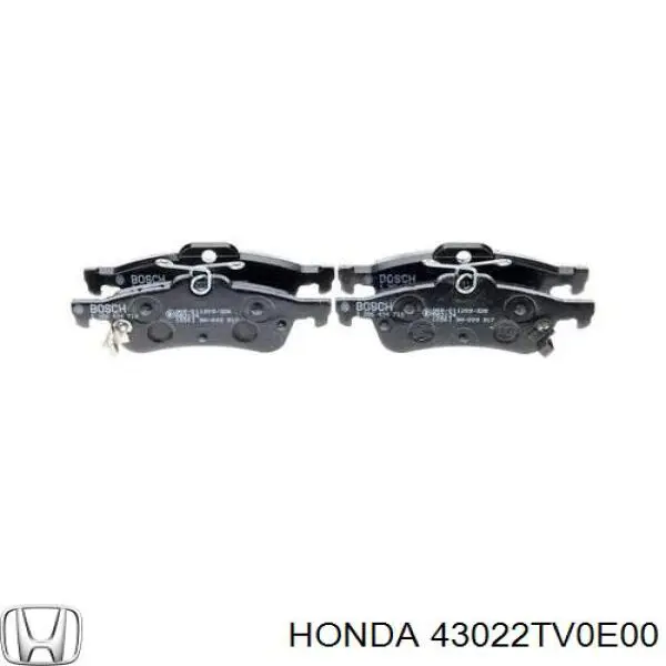 Pastillas traseras de freno Honda 43022TV0E00 precio, desde 22,60 EUR