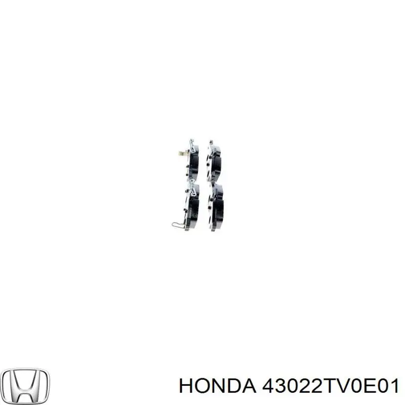 Comprar 43022TV0E01 Honda Pastillas de freno traseras