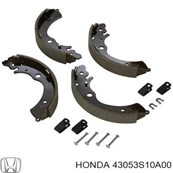 Zapatas de freno de tambor traseras Honda 43053S10A00 precio, desde 29,93 EUR