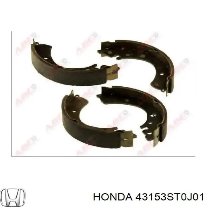 Zapatas de freno 43153ST0J01 Honda