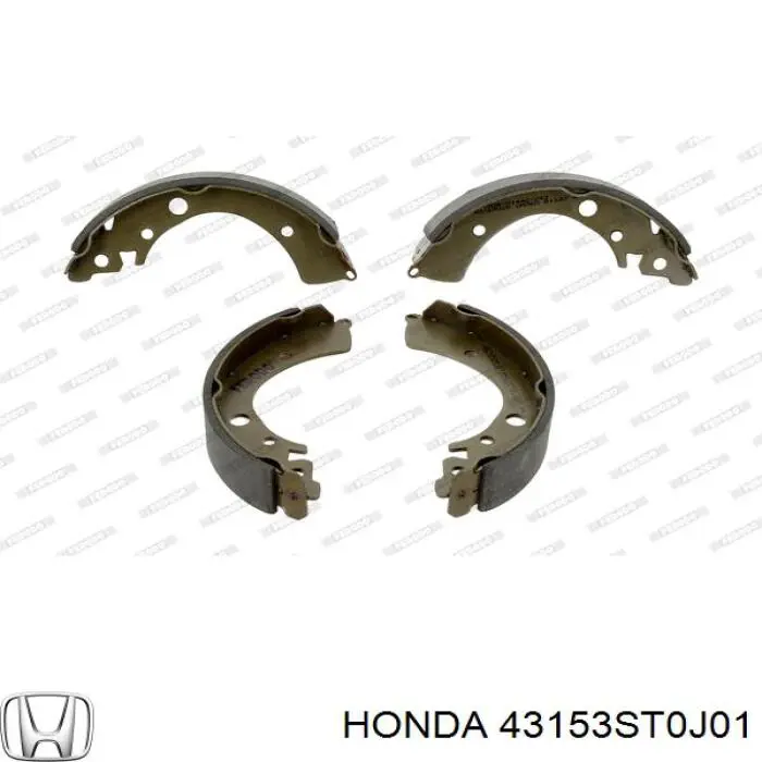 Comprar 43153ST0J01 Honda Zapatas de freno