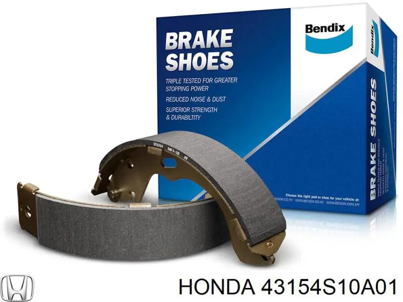 Zapatas de freno 43154S10A01 Honda