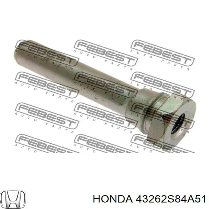 43262S84A51 Honda pasador guía, pinza del freno trasera