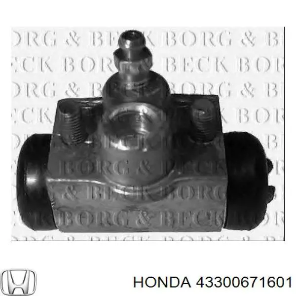 43300671601 Honda cilindro de freno de rueda trasero