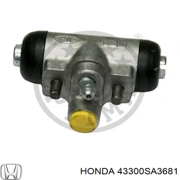 43300SA3681 Honda tubo flexible de frenos trasero derecho