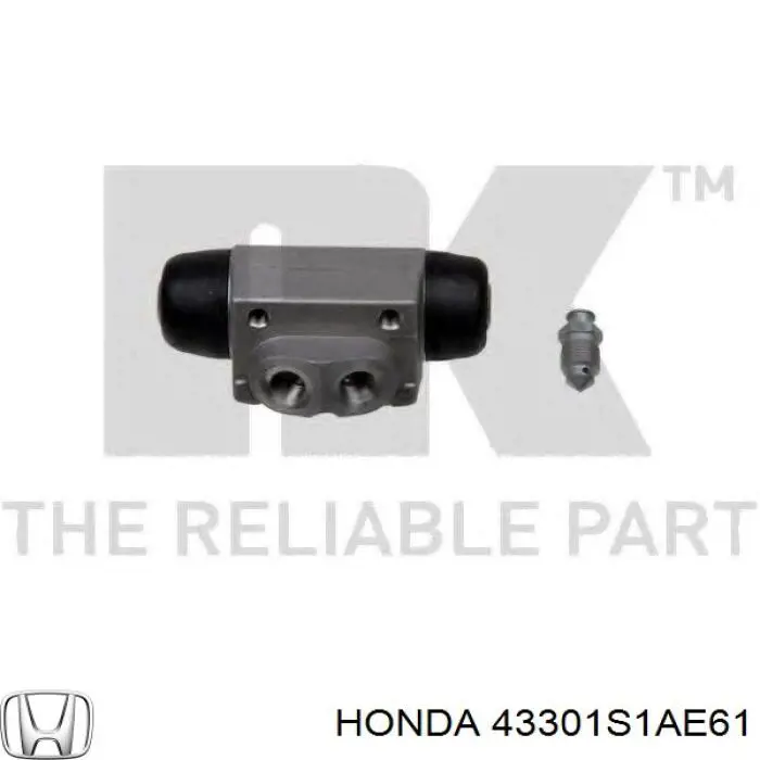 Bombín de freno de rueda trasero para Honda Accord (CG)
