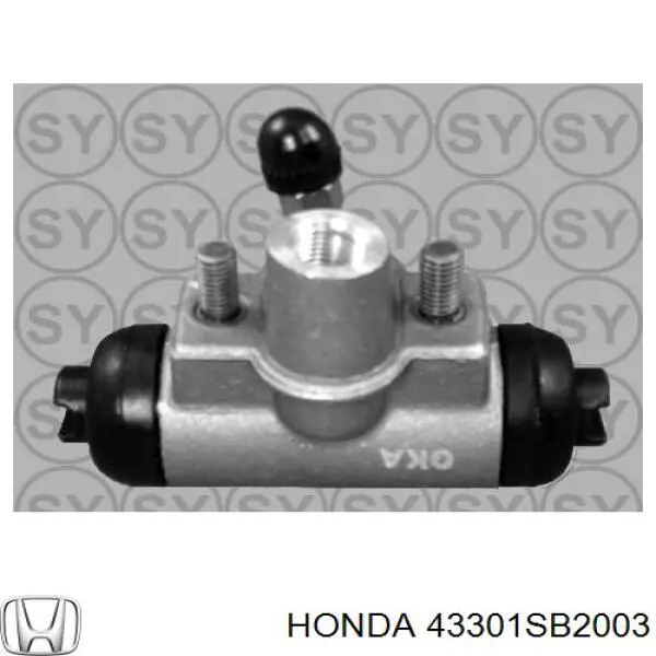 43301-SB2-003 Honda cilindro de freno de rueda trasero