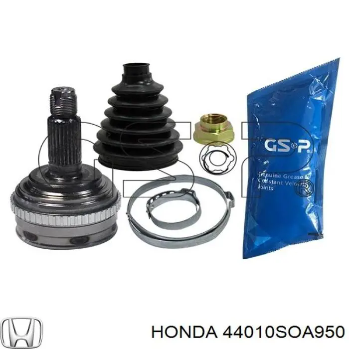 44010SOA950 Honda árbol de transmisión delantero derecho