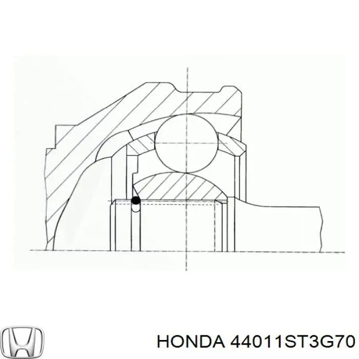 44011ST3G70 Honda junta homocinética exterior delantera