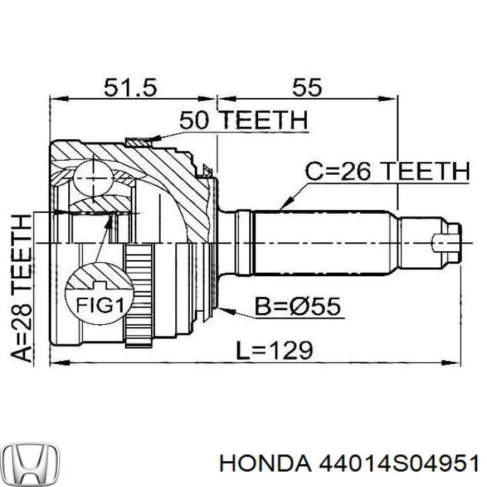 44014S04951 Honda