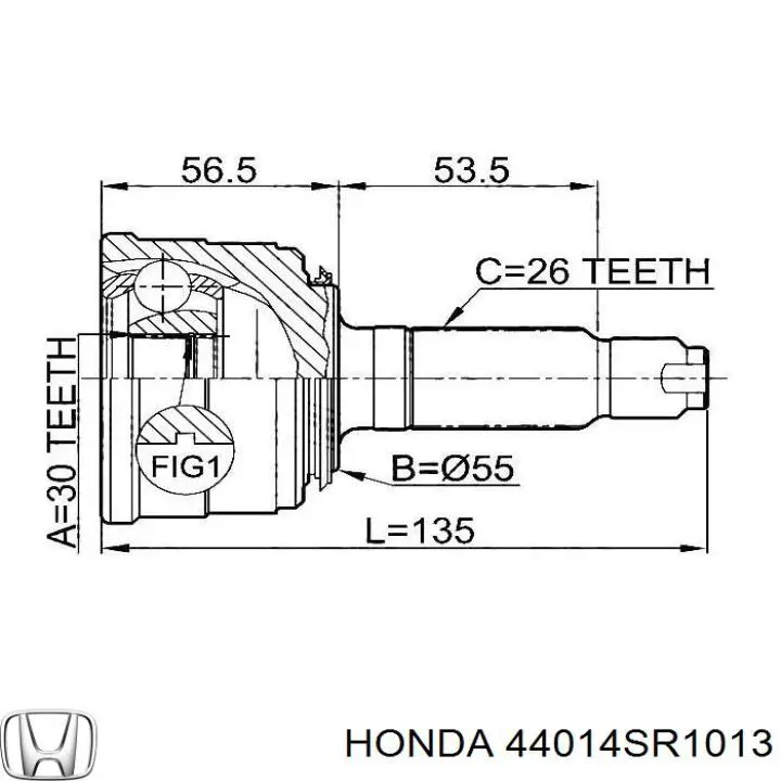 44014SR1013 Honda