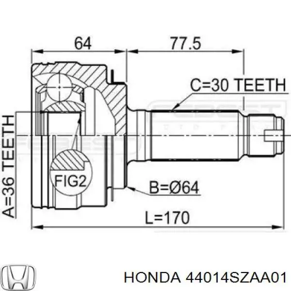 Junta homocinetica 823148 GSP