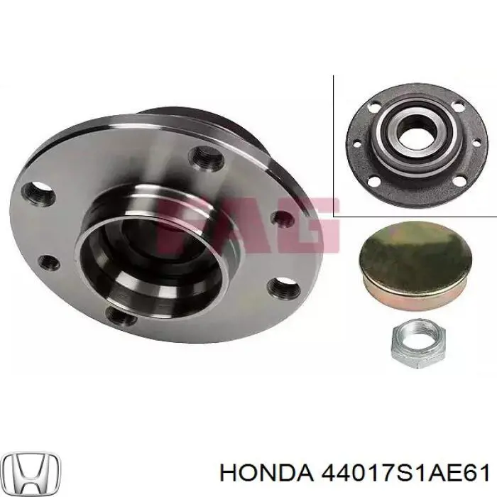 44017S1AE61 Honda fuelle, árbol de transmisión delantero interior