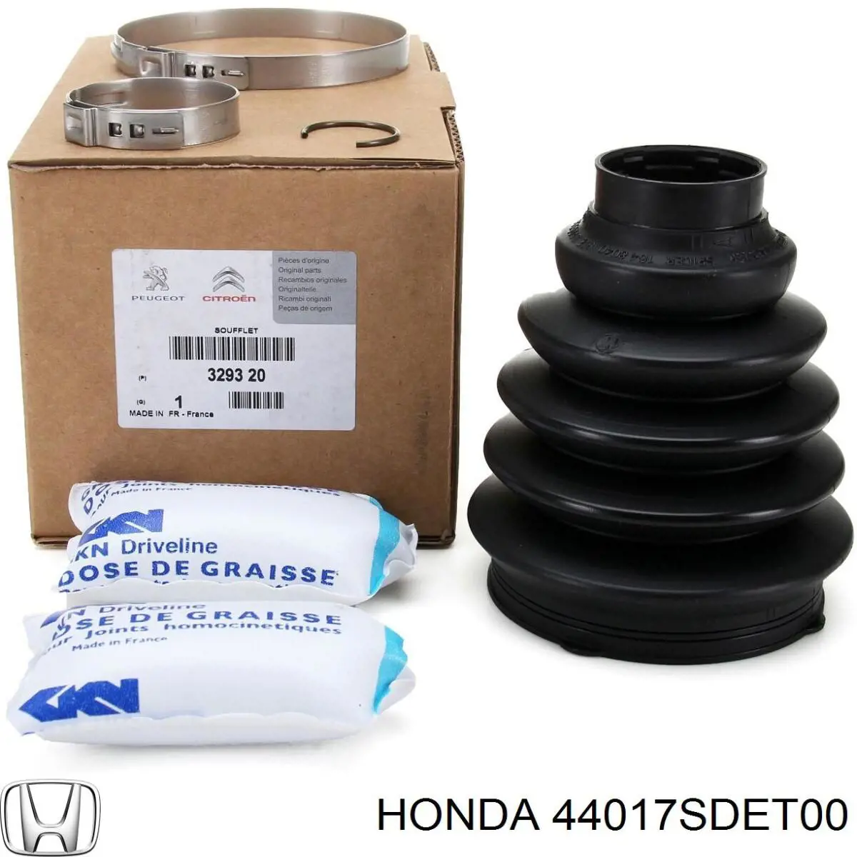 Comprar 44017SDET00 Honda Fuelle de semieje delantero interior