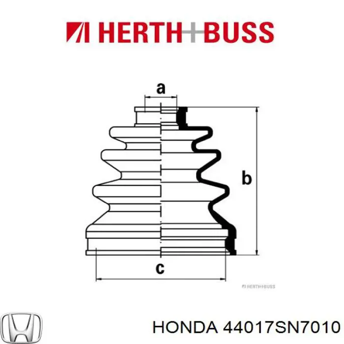 Comprar 44017SN7010 Honda Fuelle de semieje delantero interior
