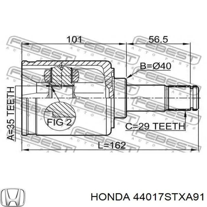 44017STXA91 Honda