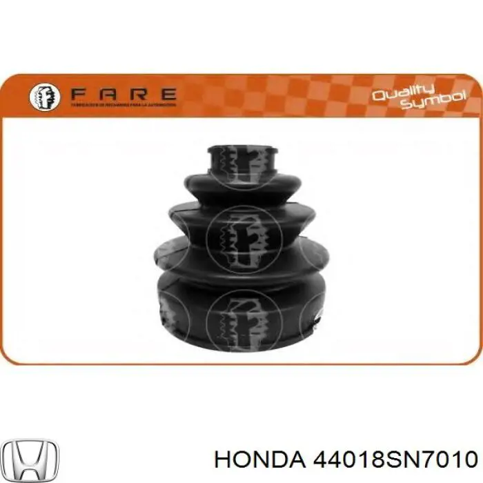 44018SN7010 Honda fuelle, árbol de transmisión delantero exterior