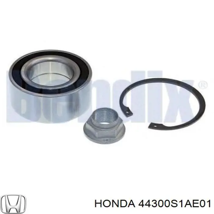 Cojinete de rueda delantero Honda 44300S1AE01 precio, desde 38,99 EUR