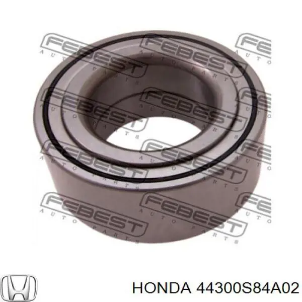 44300S84A02 Honda Rodamientos de rueda delantero
