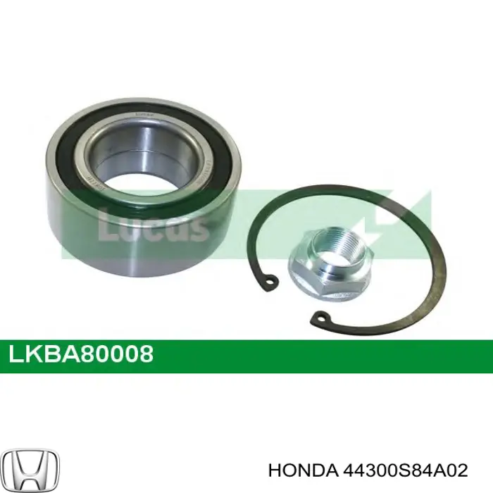 Comprar 44300S84A02 Honda Cojinete de rueda delantero