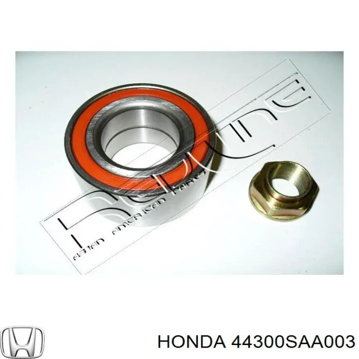 Rodamiento de rueda delantero Honda 44300SAA003