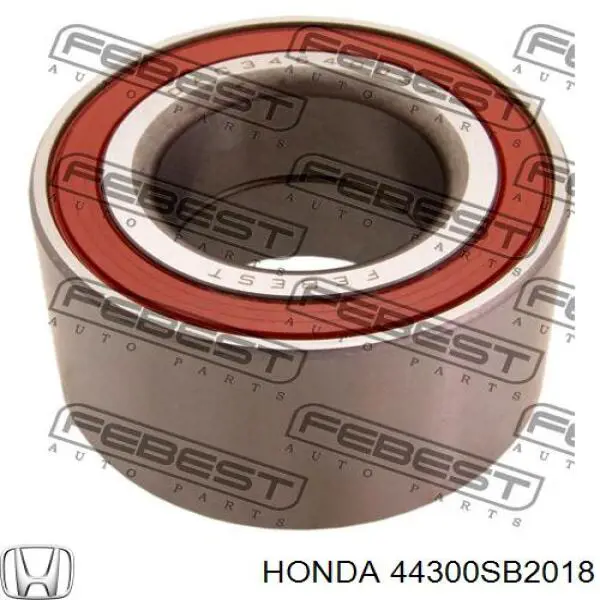 Rodamiento de rueda trasero para Honda Accord (AC, AD)