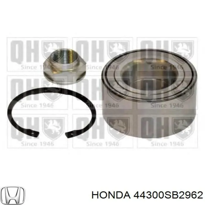 Comprar 44300SB2962 Honda Cojinete de rueda delantero