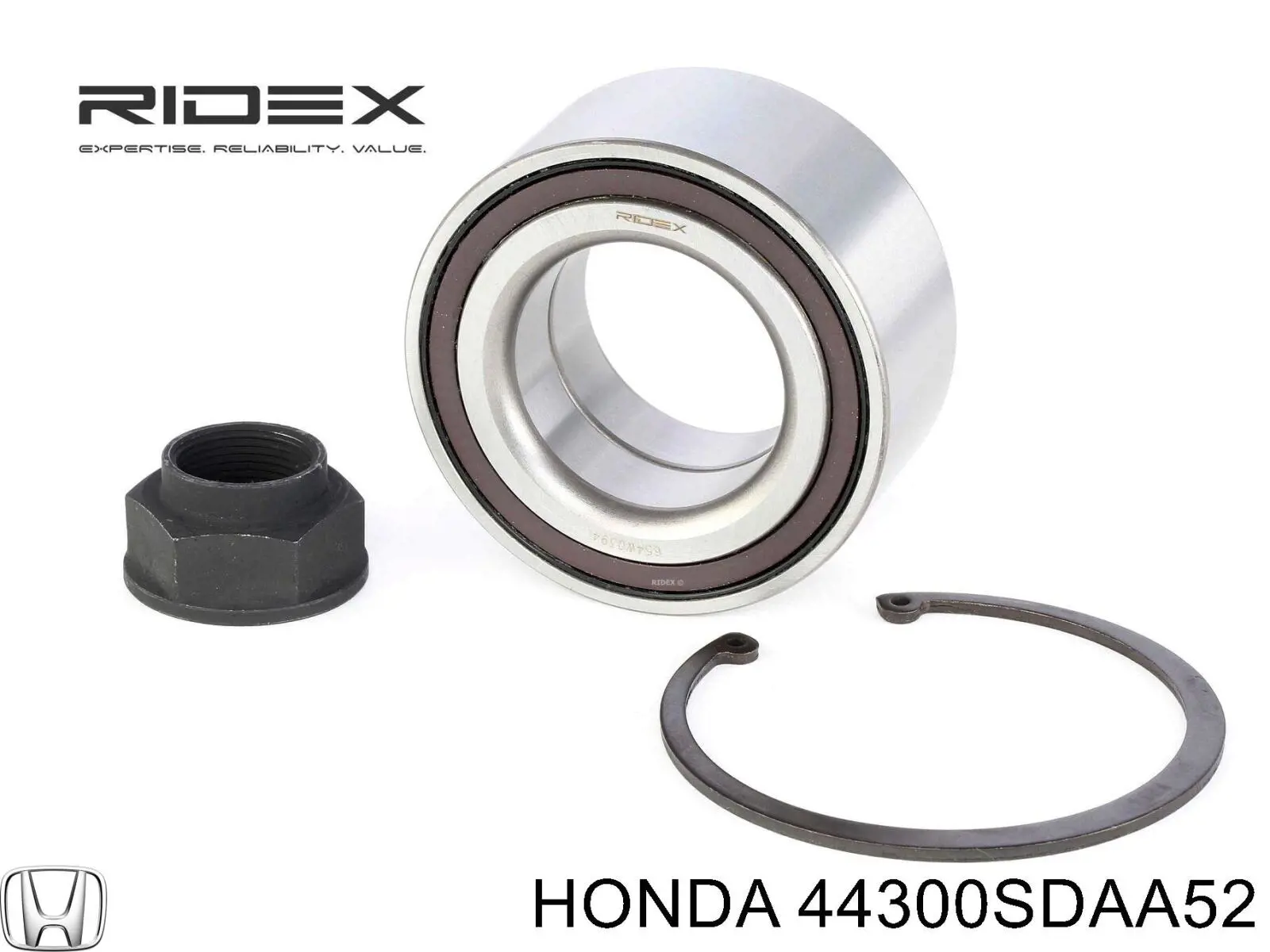 Rodamiento de rueda delantero Honda 44300SDAA52
