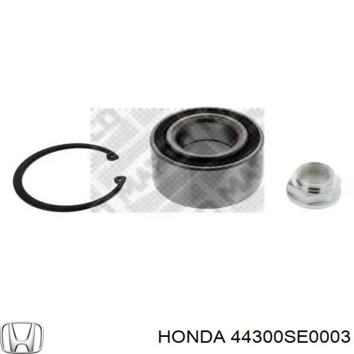 44300SE0003 Honda cojinete de rueda delantero