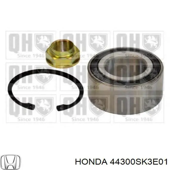 44300SK3E01 Honda cojinete de rueda delantero