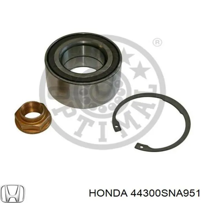 Cojinete de rueda delantero Honda 44300SNA951 precio, desde 40,77 EUR