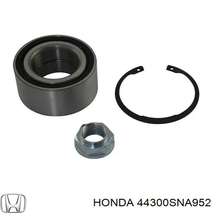Cojinete de rueda delantero 44300SNA952 Honda