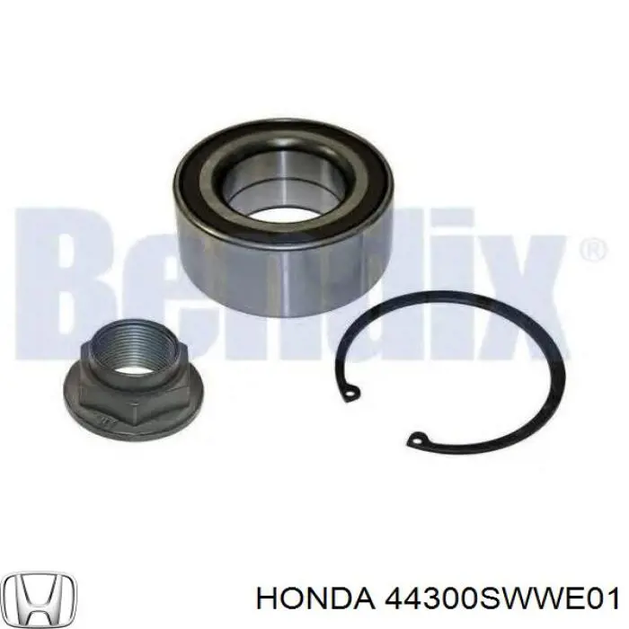 44300SWWE01 Honda cojinete de rueda delantero