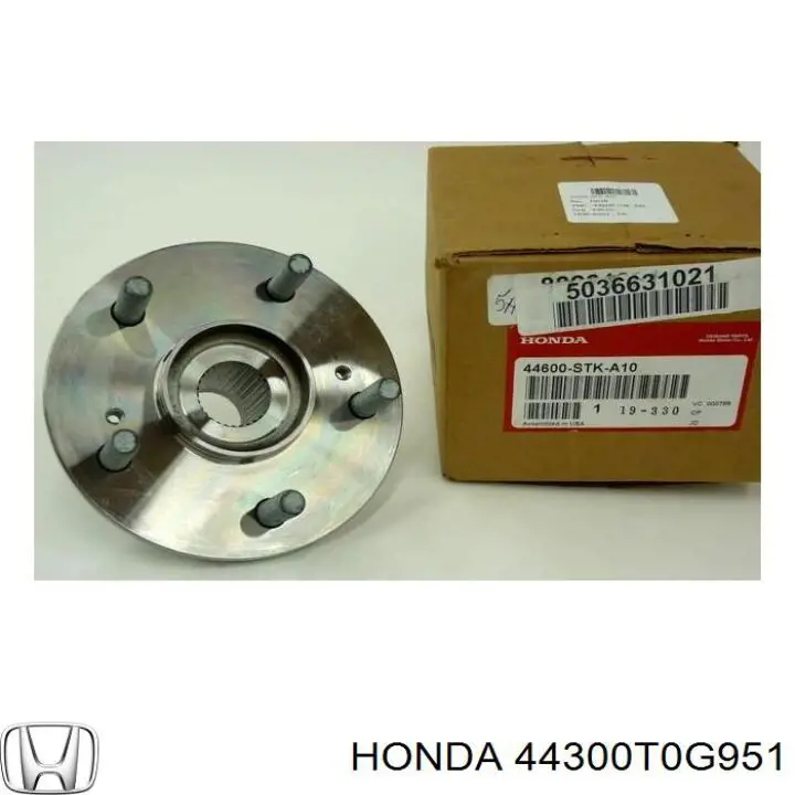 44300T0G951 Honda cojinete de rueda delantero