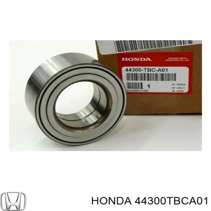 44300TBCA01 Honda Rodamientos de rueda delantero