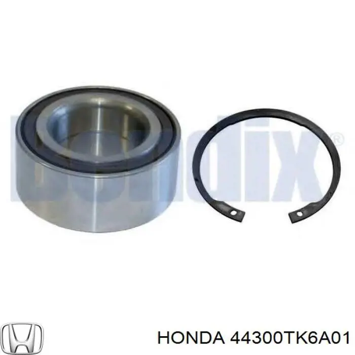 44300TK6A01 Honda anillo retén, cubo de rueda delantero