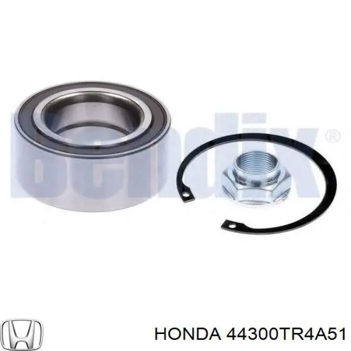 Cojinete de rueda 44300TR4A51 Honda