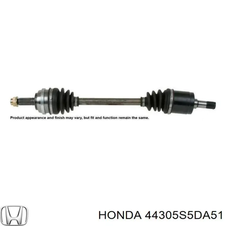 Árbol de transmisión delantero derecho para Honda Civic (EM)