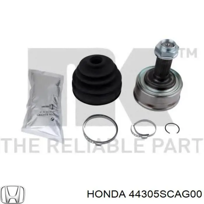Comprar 44305SCAG00 Honda Semieje delantero derecho