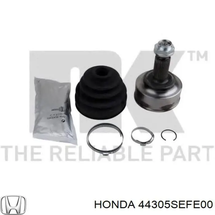 Semieje delantero derecho Honda 44305SEFE00 precio, desde 108,78 EUR