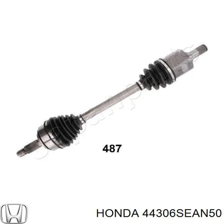 Semieje delantero izquierdo NCV21500 GSP