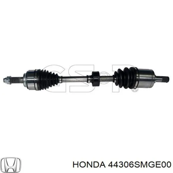 44306SMGE01 Honda árbol de transmisión delantero izquierdo