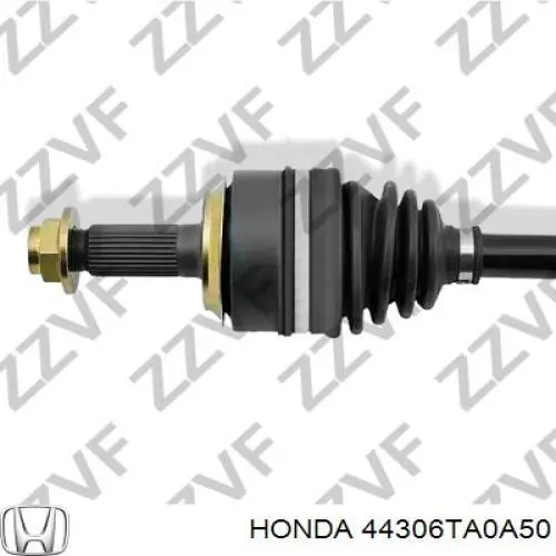 Árbol de transmisión delantero izquierdo para Honda Accord (CW)