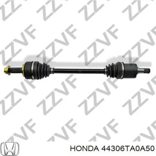 Semieje delantero izquierdo Honda 44306TA0A50 precio, desde 107,84 EUR