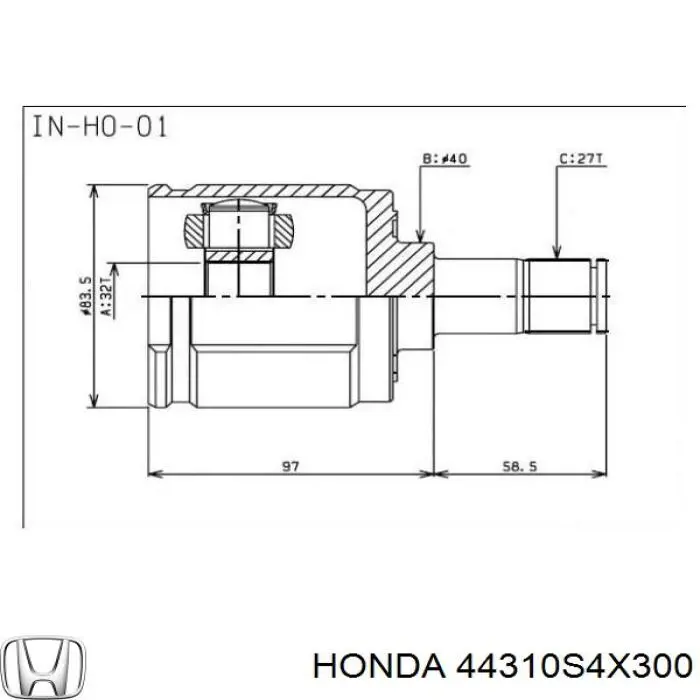  Honda 44310S0KA00