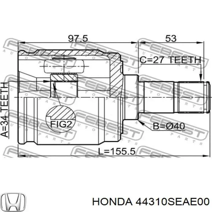 Comprar 623053 GSP Junta homocinética interna delantera izquierda