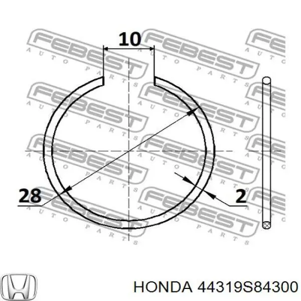 44319S84300 Honda