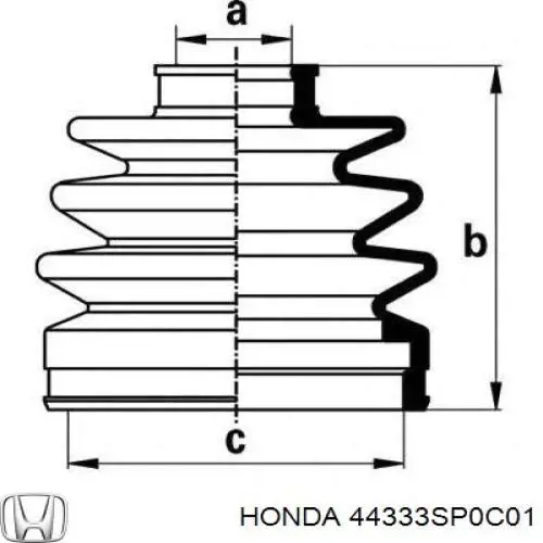 44333SP0C01 Honda