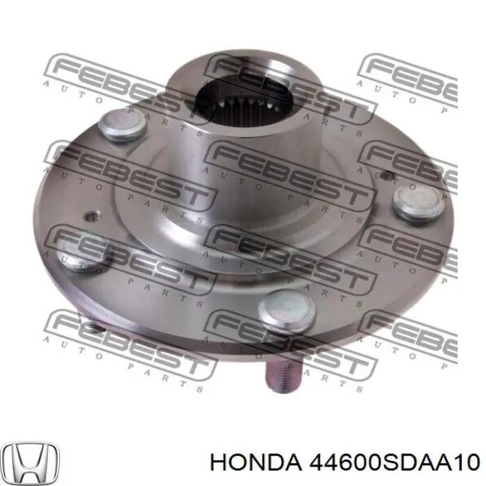 Cubo delantero Honda Accord 7 (CL, CM)