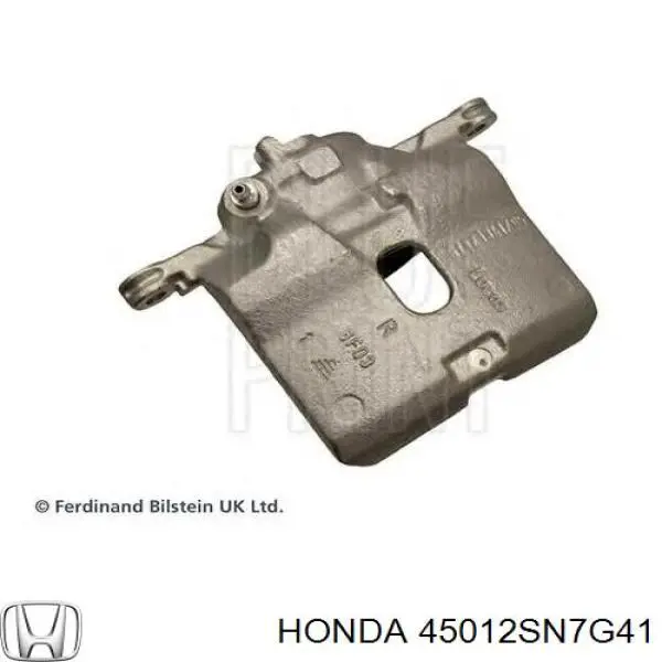 45012SN7G41 Honda pinza de freno delantera derecha